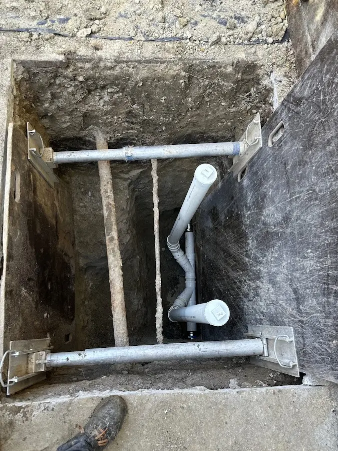 Experienced plumber completing Gas Line Repair work in Brushy Creek